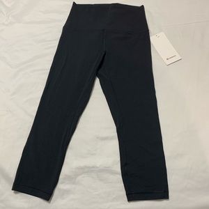 Lululemon Align Crop 21” brand new black leggings!